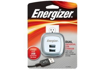 Image of Energizer Dual Universal USB Wall Charger