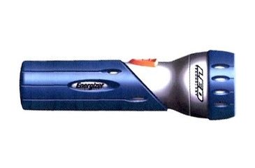 Image of Energizer Nichia LED Flashlight 4LEDs 100 Hour Runtime with 2 D Batteries CLED2D-E
