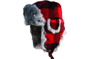 Image of Eskimo Buffalo Plaid Alaskan Fur Hat
