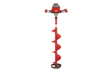 Image of Eskimo E40 Composite Ice Auger Complete, Red, 8-Inch, 45850
