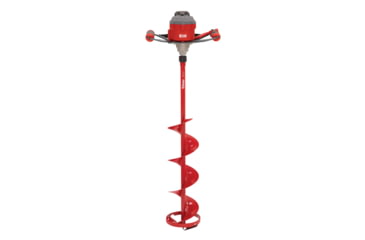 Image of Eskimo E40 Steel Ice Auger Complete, Red, 8-Inch, 45750