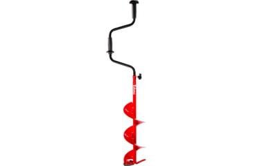 Image of Eskimo Hand Auger W/Dual-Flat Blade, Red, 8 in, HD08