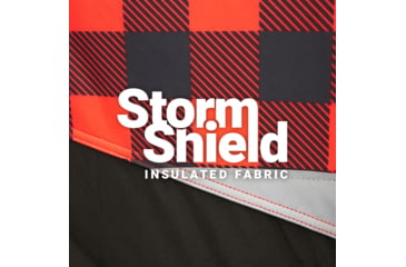 Image of Eskimo Ice Shelter Outbreak 650 XD Plaid, Red/Black, 5-7 Person, 44650