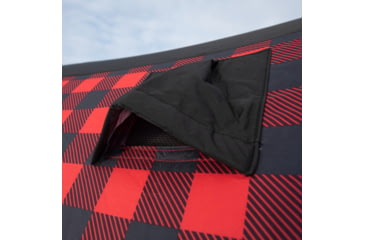 Image of Eskimo Ice Shelter Outbreak 650 XD Plaid, Red/Black, 5-7 Person, 44650