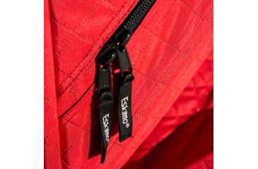 Image of Eskimo Ice Shelter Quickfish 6 Insulated, Red/Black, 6 Person, 36150