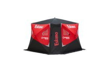 Image of Eskimo Ice Shelter Outbreak 650 Xd Insulated, Red/Black, 5-7 Person, 40650