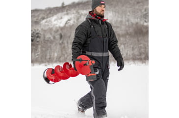 Image of Eskimo Pistol Bit 2.0, Drill-Adaptive Auger, 10-Inch, Centering Point, Red, 10-Inch, 45650