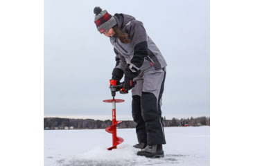 Image of Eskimo Pistol Bit 2.0, Drill-Adaptive Auger, 8-Inch, Centering Point, Red, 8-Inch, 45600