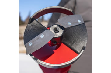 Image of Eskimo Pistol Bit 2.0, Drill-Adaptive Auger, 8-Inch, Centering Point, Red, 8-Inch, 45600
