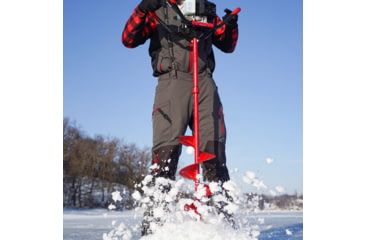 Image of Eskimo Power Auger Extension, Red, 12-Inch, EXT12