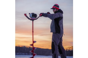 Image of Eskimo Power Auger Extension, Red, 12-Inch, EXT12