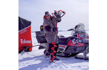Image of Eskimo Power Auger Extension, Red, 12-Inch, EXT12