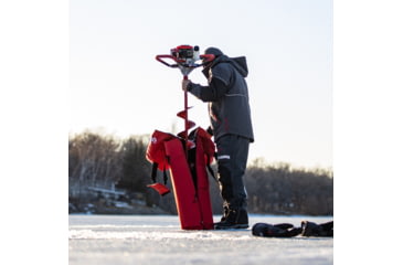 Image of Eskimo Stingray Auger 33CC, Red/Black, 8 Inch, S33Q8