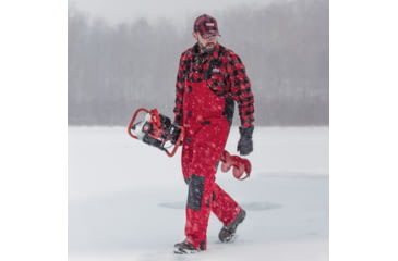 Image of Eskimo Stingray Auger 33CC, Red/Black, 8 Inch, S33Q8