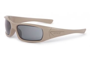 Image of ESS 5B Series Ballistic Sunglasses,Terrain Tan Frame w/Smoke Gray Lens EE9006-15