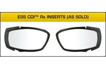 Image of ESS CDI Blank RX Inserts 740-0312 for CDI Sunglasses