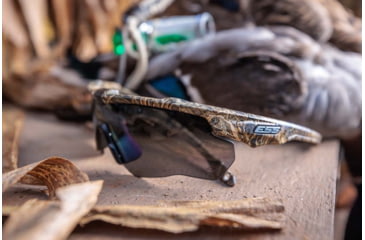 Image of ESS Crossblade NARO RealTree MAX7 Sunglasses, Camo Frame, Gray/Clear/HI-DEF Copper Lenses, EE9034-16