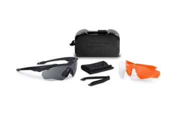 Image of ESS CrossBlade STD Blk 3LS LPL-5+ Safety Glasses, Black, Unisex, EE9032-28