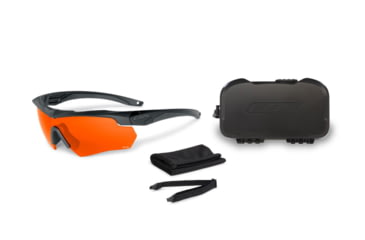 Image of ESS Crossbow ONE Black Laser LPL-5+ Safety Glasses, Black, Unisex, EE9007-24