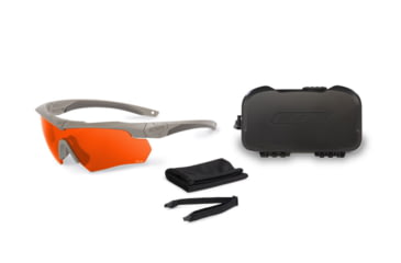 Image of ESS Crossbow ONE Tan Laser LPL-5+ Safety Glasses, Tan, Unisex, EE9007-25