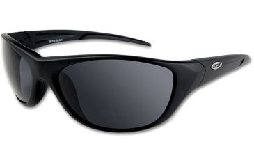 Image of ESS Recon High Adrenaline Sunglasses with Small Black Frame and Smoke Gray Lenses 740-0304