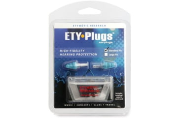 Image of Etymotic Research ER20 High-Fidelity Earplugs, Blue, Standard, ER20-SMB-C