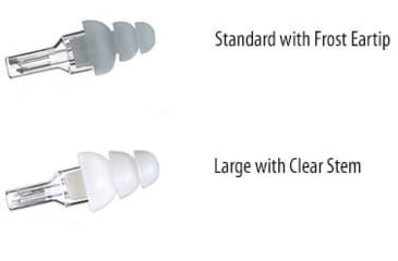 Image of Etymotic Research ER20HD Safety High-Definition Earplugs, Frost, Standard, ER20-SFT-FROST