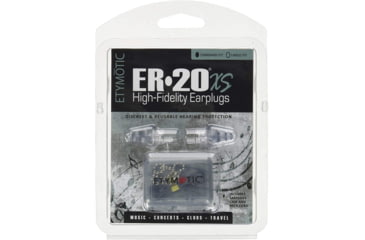Image of Etymotic Research ER20XS High-Fidelity Earplugs, Frost, Standard, ER20XS-SMF-C