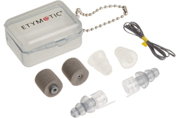 Image of Etymotic Research ER20XS Motorsport High-Definition Earplugs, Frost, Standard, ER20XS-MS-C