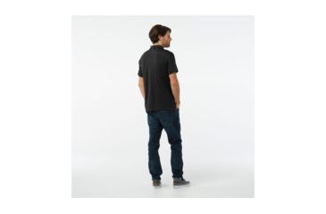 Image of Smartwool Everyday Exploration Short Sleeve Polo-Men's, Charcoal, Large, SW016212003-L
