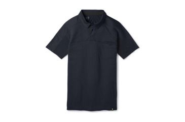 Image of Smartwool Everyday Exploration Short Sleeve Polo-Men's, Deep Navy, Small, SW016212092-S