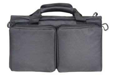 Image of Evolution Outdoor Double Pistol Bag, Black, 14.5in x 8.5in x 3in, 51279-EV