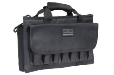 Image of Evolution Outdoor Double Pistol Bag, Black, 14.5in x 8.5in x 3in, 51279-EV