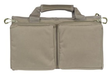Image of Evolution Outdoor Double Pistol Bag, Dark Tan, 14.5in x 8.5in x 3in, 51280-EV