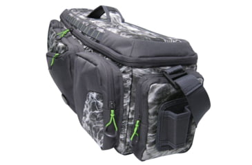 Image of Evolution Outdoor Large Mouth In-line Tackle Bag, Mossy Oak Elements / Grey / White / Green, Medium, 31018-EV
