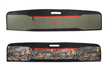 Image of Evolution Outdoor Marksman Series Gun Case, Green/Black/Orange, Realtree Edge/Black