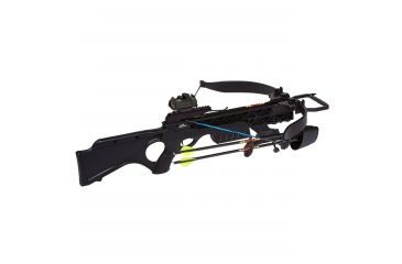 Image of Excalibur Crossbow Matrix Cub Crossbow, Black w/Red Dot Scope, 2860
