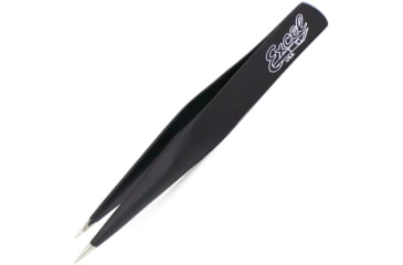 Image of Excel Blades Hollow Handle Tweezers Black