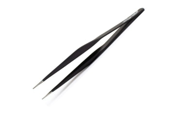 Image of Excel Blades Hollow Handle Tweezers Black