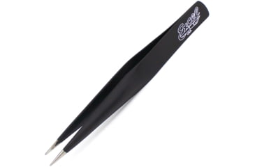 Image of Excel Blades Hollow Handle Tweezers Black