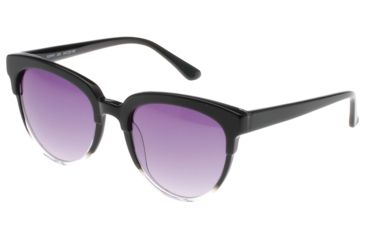 Image of Exces Poppy Sunglasses, Women's, Black-Crystal Fade, 54-20-145, EXPOPPY305