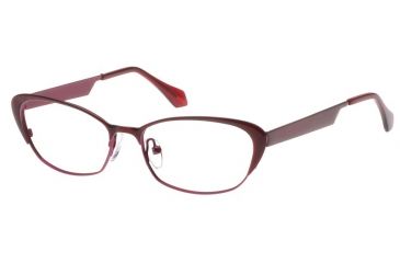 Image of Exces Montage 5002 Eyeglasses - Red-Wine Frame w/ Clear Lenses,Size 50-16-135 5002-914