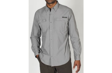Image of ExOfficio Bugs Away Halo LS - Men's-XX-Large-Lt Pebble
