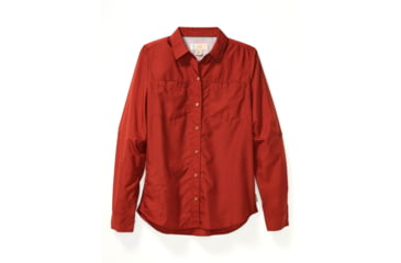 Image of ExOfficio BugsAway Palotina Long Sleeve - Womens, Rust, Extra Small, 2101-3368-3635-XS