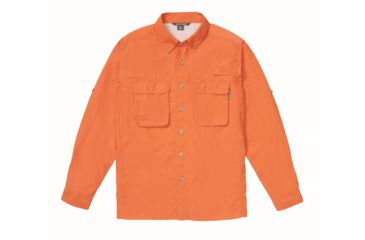 Image of ExOfficio Demo, Air Strip Long Sleeve - Mens, Gold Flame, Medium, 1001-2035-GF-M-DM