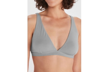 Image of ExOfficio Everyday Bralette Bra - Womens, Grey Heather, Extra Large, E14115-9310-XL