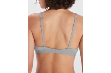 Image of ExOfficio Everyday Bralette Bra - Womens, Grey Heather, Extra Large, E14115-9310-XL