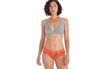 Image of ExOfficio Everyday Bralette Bra - Womens, Grey Heather, Extra Large, E14115-9310-XL