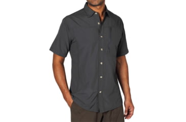Image of Geotrekr Short Sleeve Shirt - Mens -Dk Pebble-Small