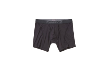 Image of ExOfficio Give-N-Go 2.0 6in Sport Boxer Brief - Mens, Black/Black, 2XL, 12413448-9141-2XL